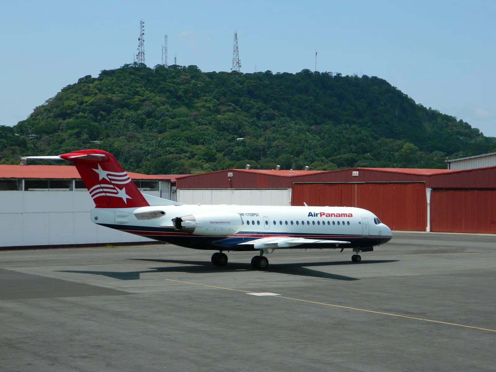 An Air Panama aircraft at Albrook Airport